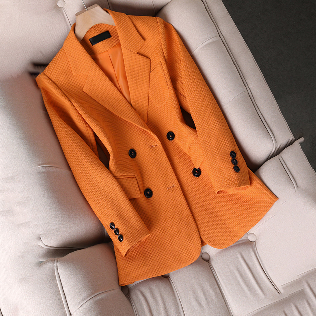 Pia Damski Blazer – Elegancki Jednorzędowy Blazer z Długimi Rękawami na Każdą Okazję