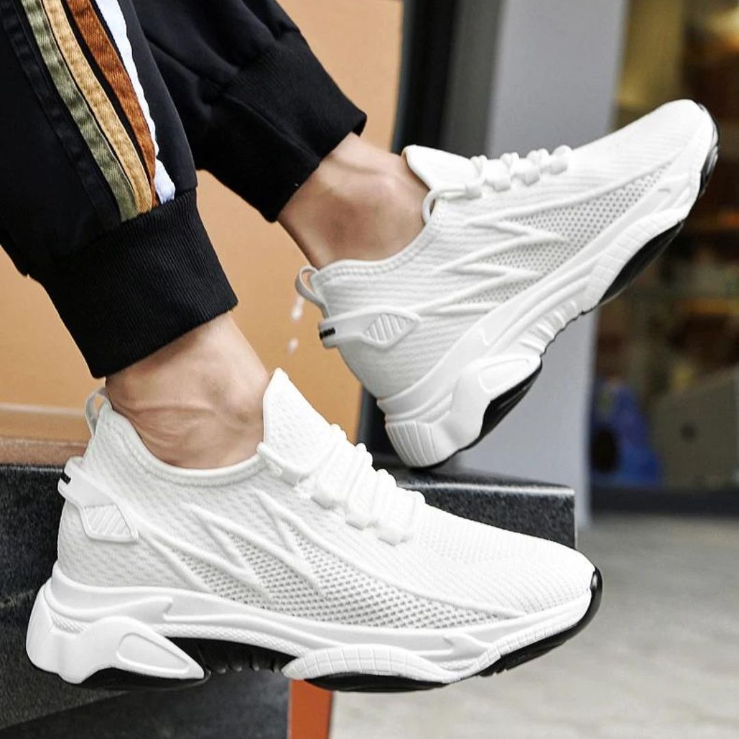 Jaxon Buty Sportowe Męskie – Podwyższające Sneakersy z Oddychającym Designem i Ultralekką Konstrukcją