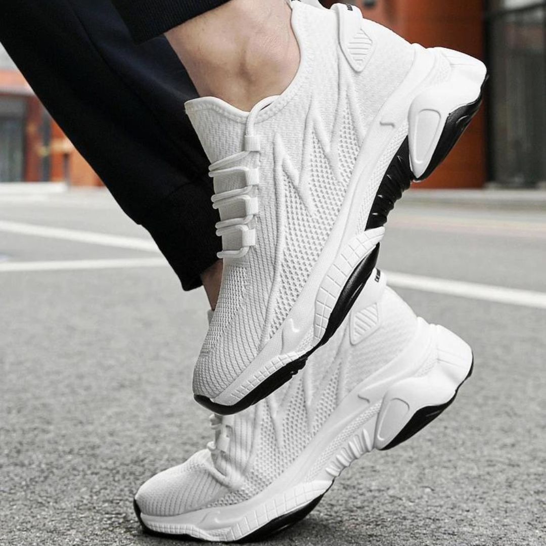 Jaxon Buty Sportowe Męskie – Podwyższające Sneakersy z Oddychającym Designem i Ultralekką Konstrukcją