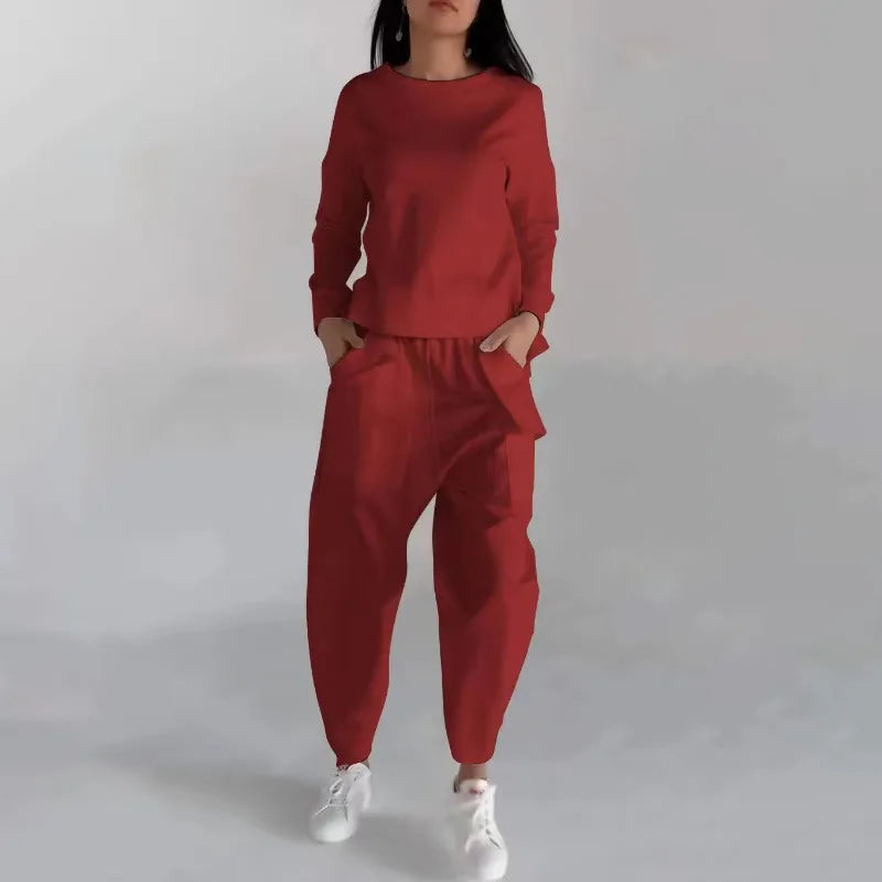 Marley Damski Zestaw – Stylowy i Wygodny Dwuczęściowy Strój z Modnymi Detalami