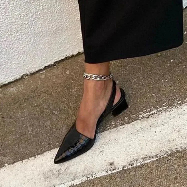 Jacinta Czółenka Damskie – Klasyczne, Eleganckie i Wygodne Obcasy do Pracy i na Oficjalne Okazje