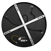 Lampa Wisząca 5-Punktowa Szklane Klosze Dymione Czarna Industrialna LED Salon Jadalnia