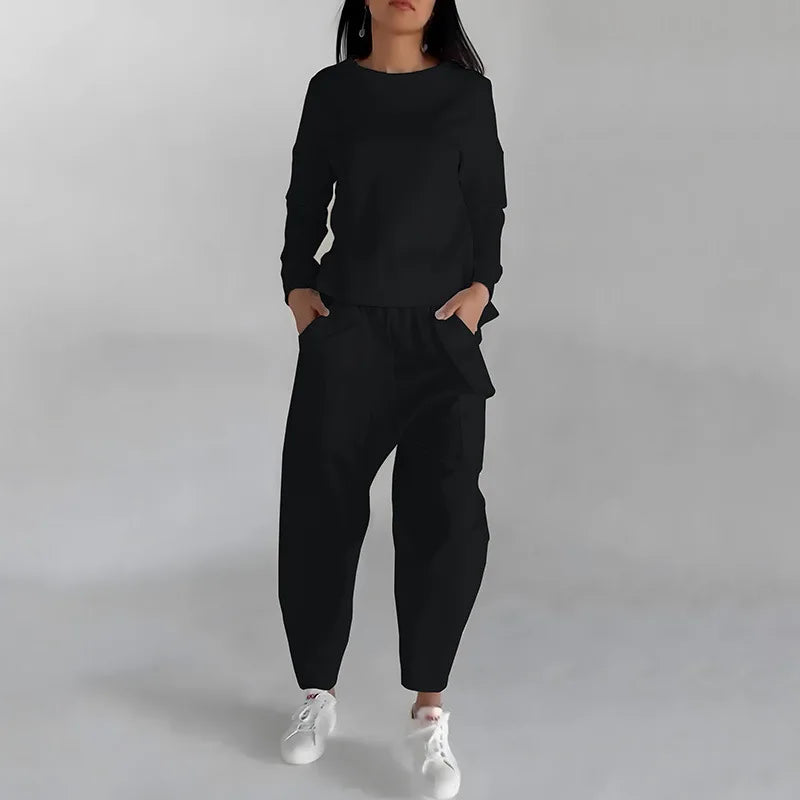 Marley Damski Zestaw – Stylowy i Wygodny Dwuczęściowy Strój z Modnymi Detalami