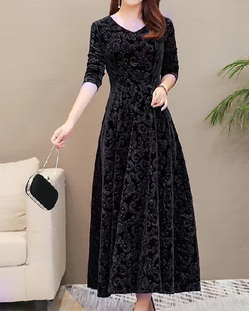 Margaret Sukienka Damska – Elegancka Sukienka w Kształcie Litery A z Kobiecym Krojem na Uroczyste Okazje